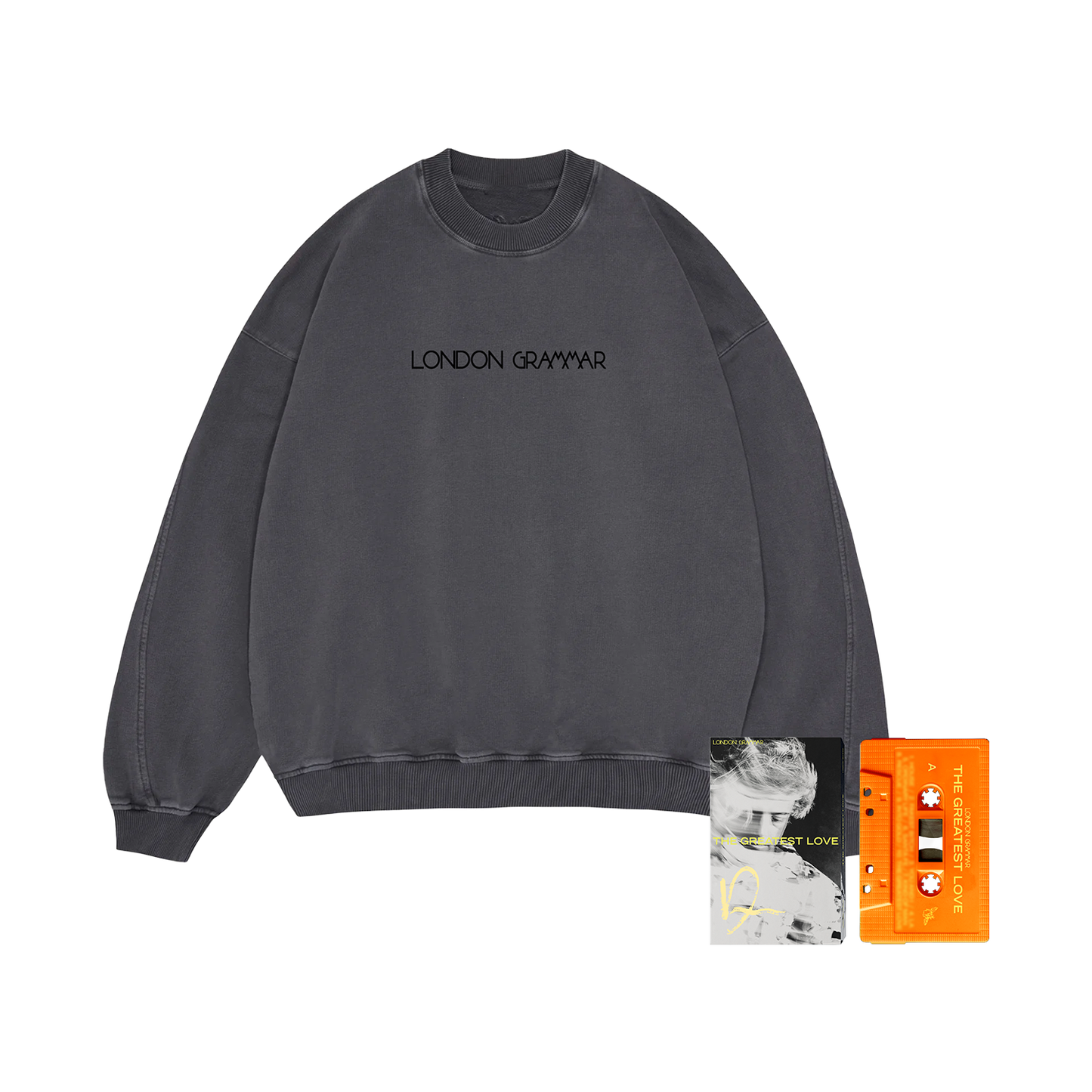 The Greatest Love | Foil Black Sweatshirt + Choice of Signed Format