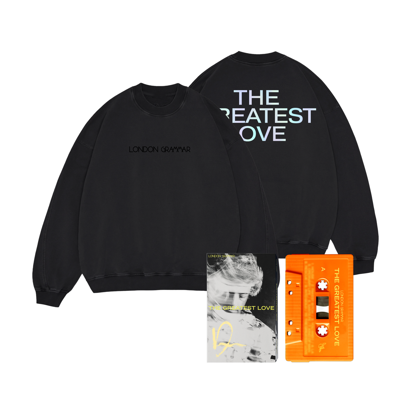 The Greatest Love | Foil Black Sweatshirt + Choice of Signed Format