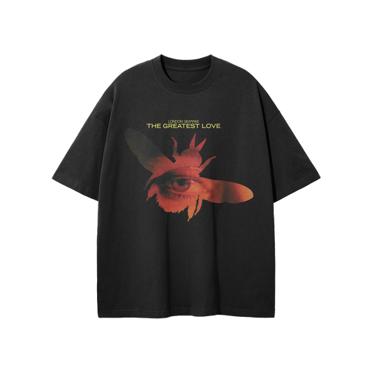 The Greatest Love | Eye in the Fly Black T-Shirt