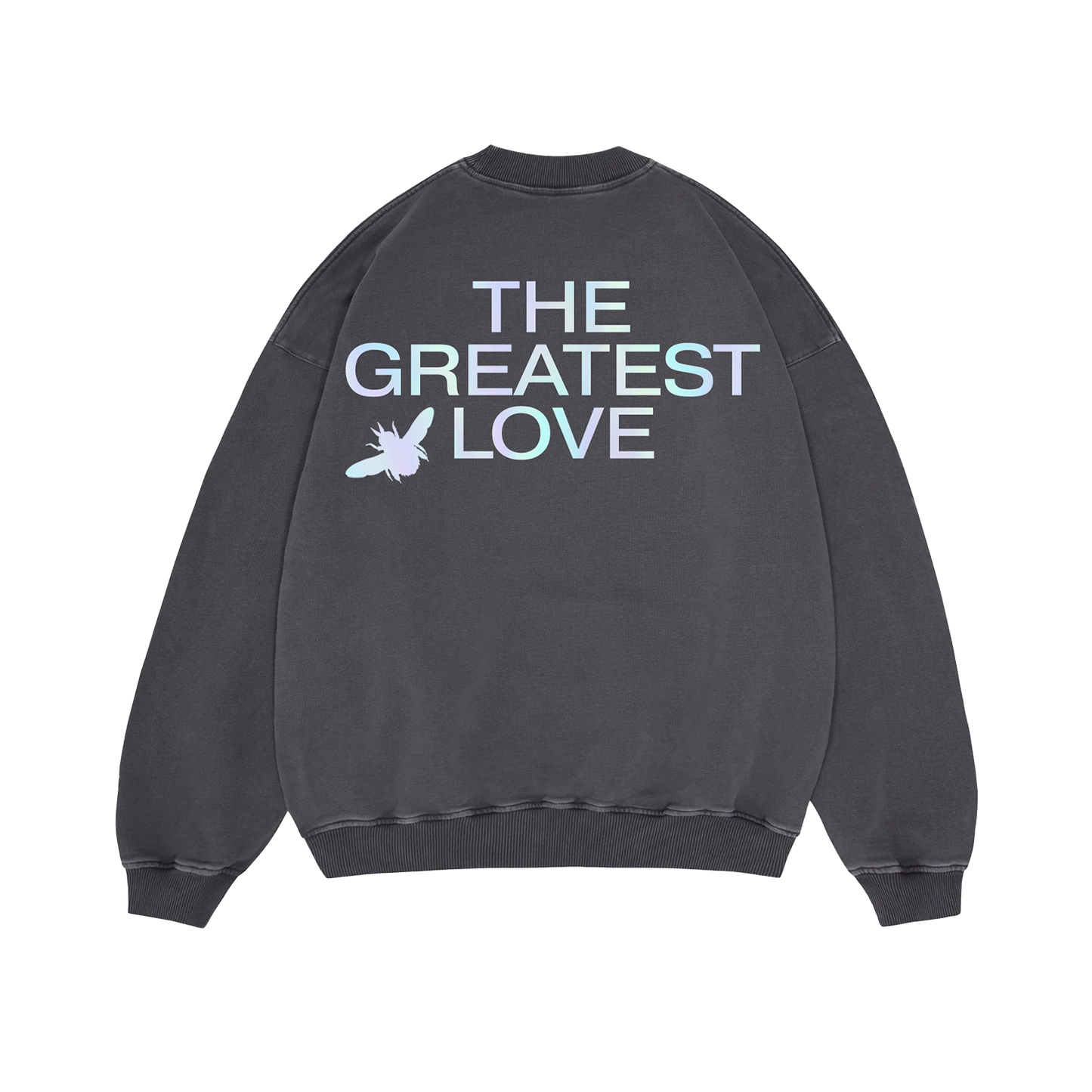The Greatest Love | Black Foil Sweatshirt