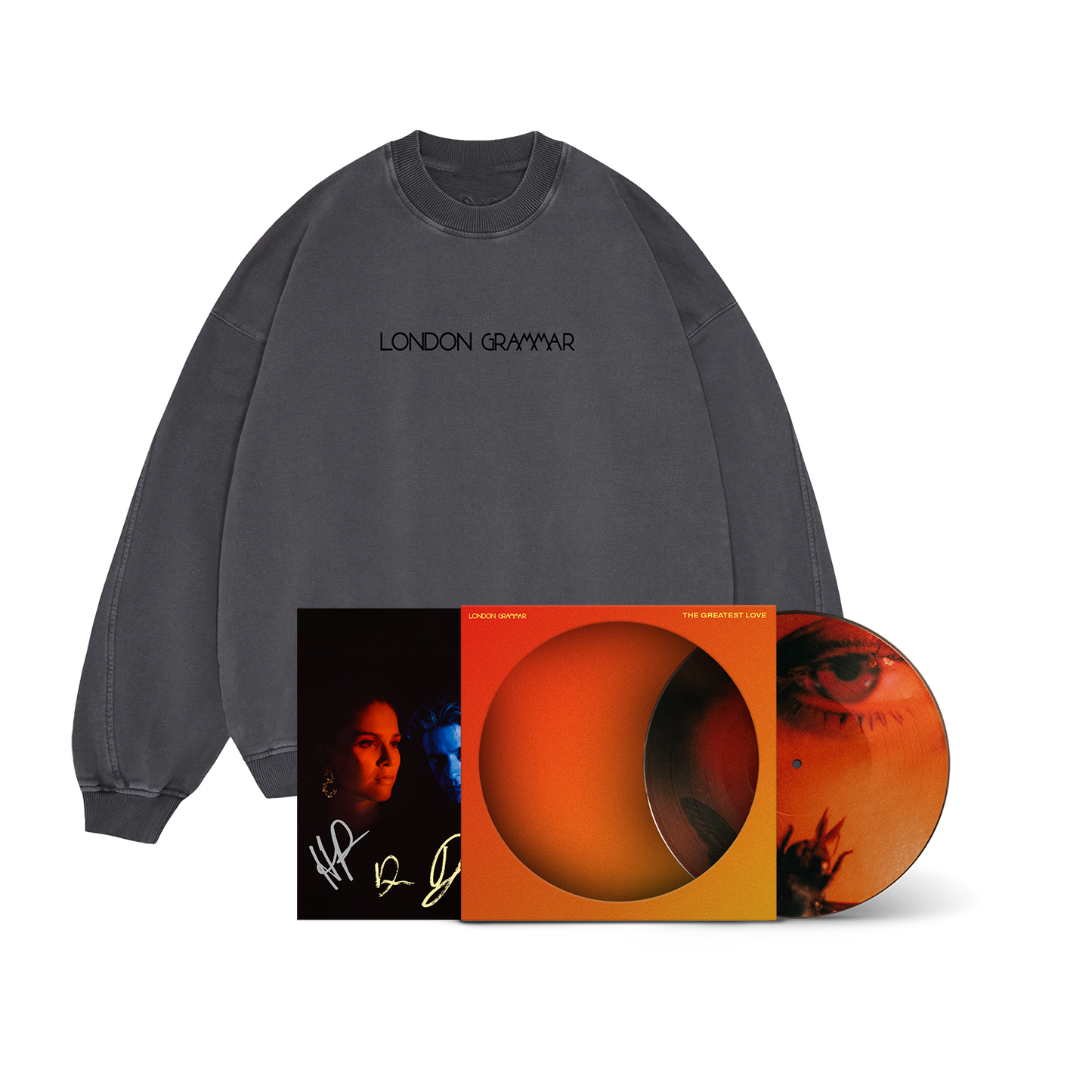 The Greatest Love | Foil Black Sweatshirt + Choice of Signed Format